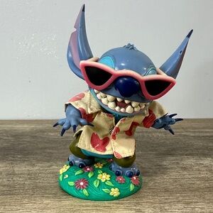 Disney Stitch Bobblehead Figure Hasbro 2001 Hula Toy Bobble Head
